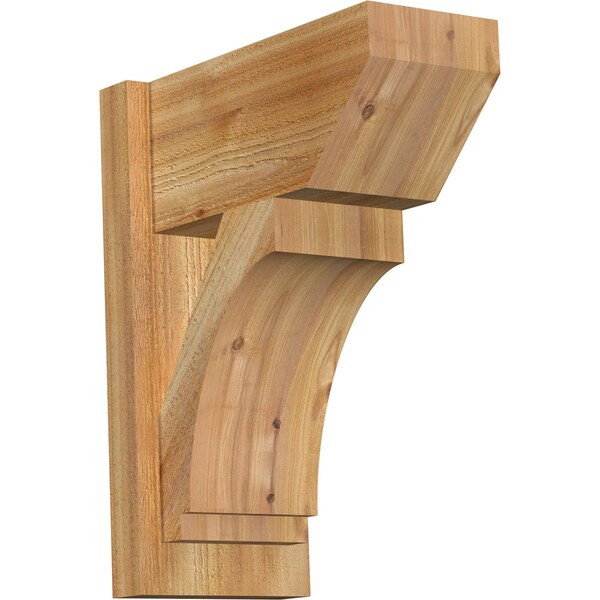 Ekena Millwork Imperial Slat Rough Sawn Outlooker, Western Red Cedar, 8"W x 16"D x 20"H OUT08X16X20IMP06RWR - main